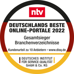 Gesamtsieger Branchenverzeichnisse 2017, 2018, 2019, 2020, 2021, 2022